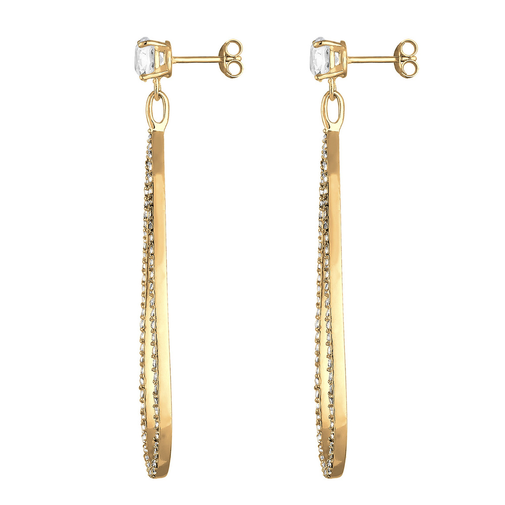 Elli PREMIUM Elli PREMIUM Boucles d'Oreilles Femmes Pendentif d'oreilles Goutte étincelant ave Boucles d'oreilles