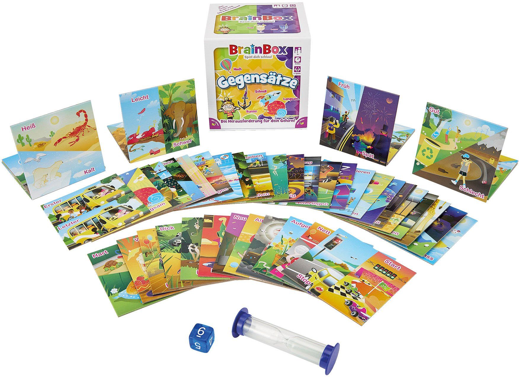 BrainBox Spiel, Gegensätze