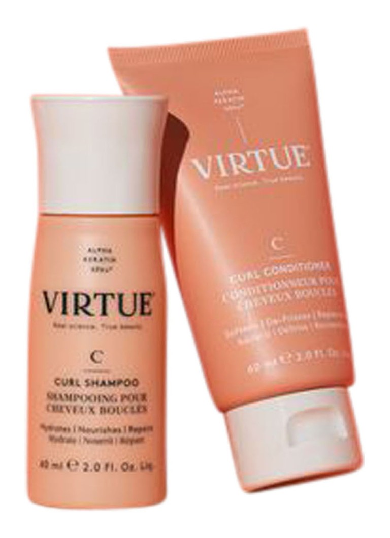 Virtue Mini Curl šampūns - ceļojumu izmēra šampūns lokainām cirtām