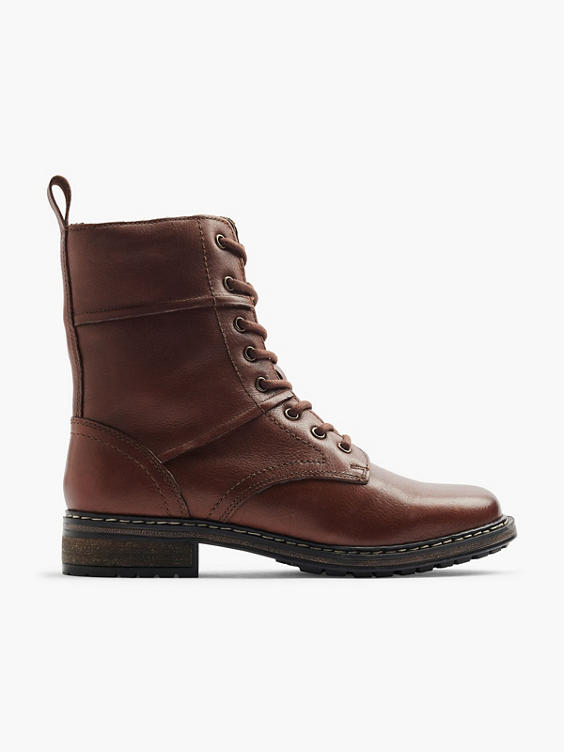5th Avenue Leder Schnürstiefelette
