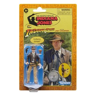 Indiana Jones Retro Collection Actionfigur Indiana Jones (Der letzte Kreuzzug) 10 cm