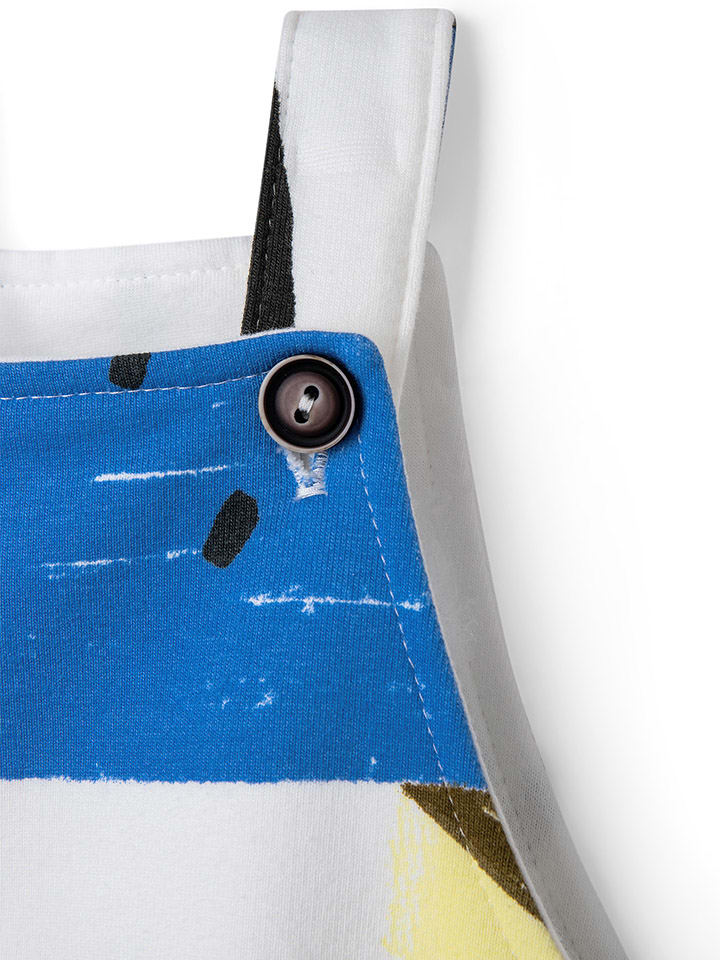 Sanetta Kidswear Latzhose in Weiß günstig kaufen