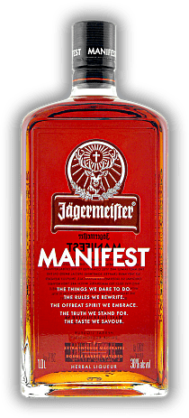 Jägermeister Manifest 1,0 Liter Jägermeister Manifest 1,0 Liter  1	 Liter - Vol 38%