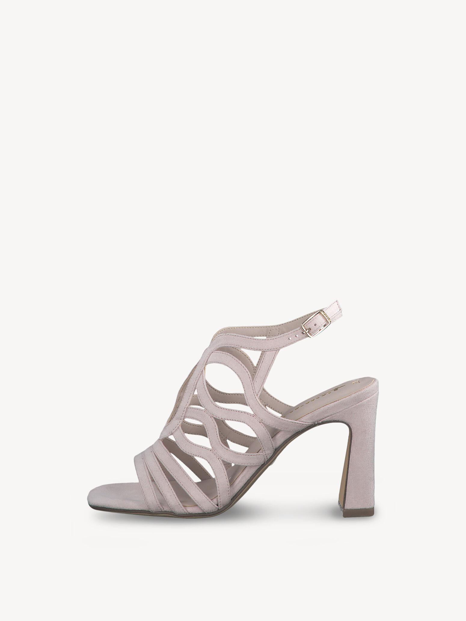 Sandale à talon - rose