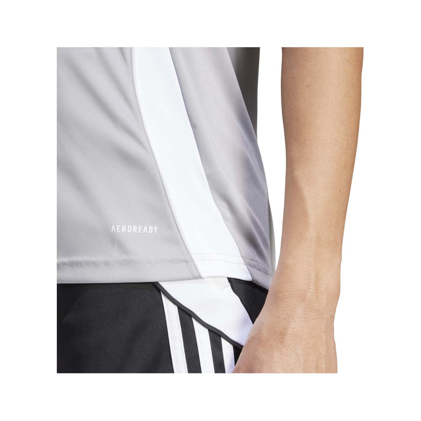 adidas Tiro 24 Trikot Damen Grau Weiss