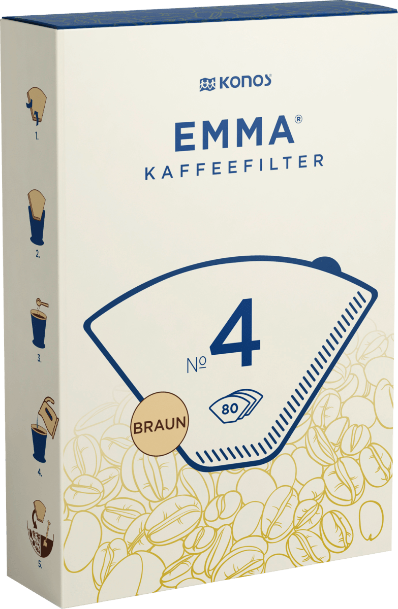 Kaffeefilter Premium Größe 4 braun, 80 St