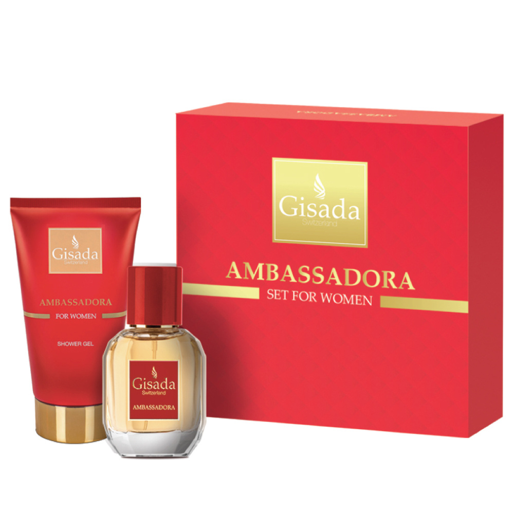 gisada Ambassadora SET Spray 50ml edp + 100ml Showergel