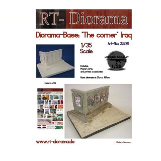 Diorama-Base: The Corner (Iraq) 1/35