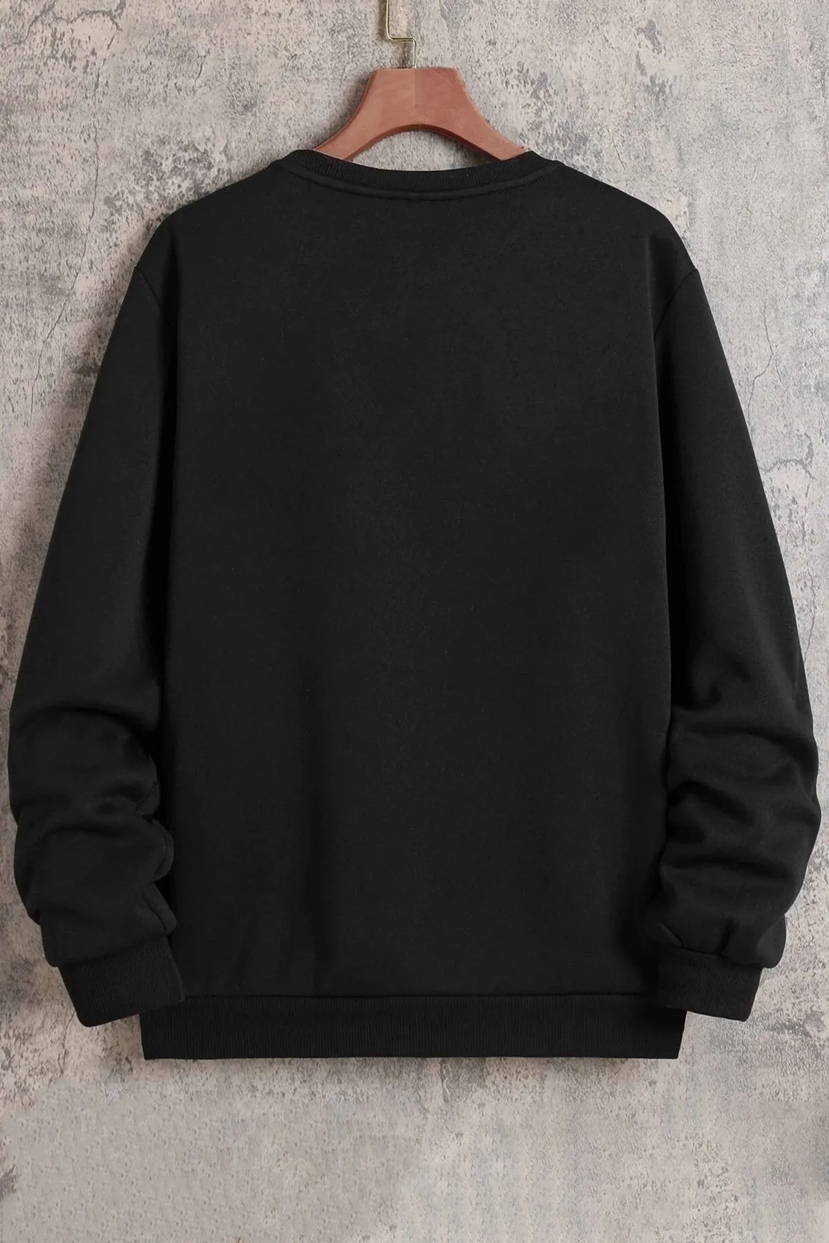 uyguntarz  Unisex-Sweatshirt mit Rundhalsausschnitt und Weltraum-Thema