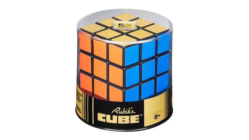 Rubik’s 3x3 Retro Cube Zauberwürfel - der 3x3 Cube im Look and Feel des Originals von vor 50 Jahren