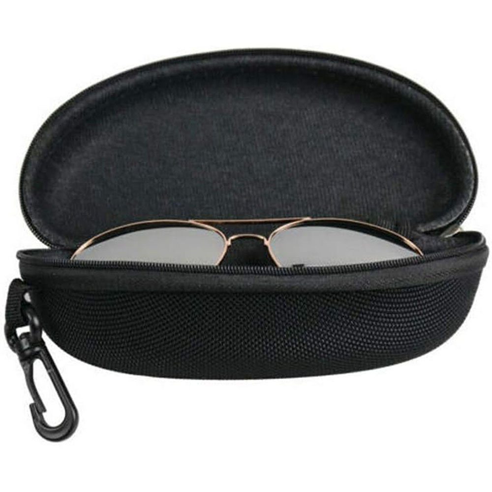 CTGtree Brillenetui Brillenetuis Sonnenbrille Brillenetui Reißverschluss Schwarz