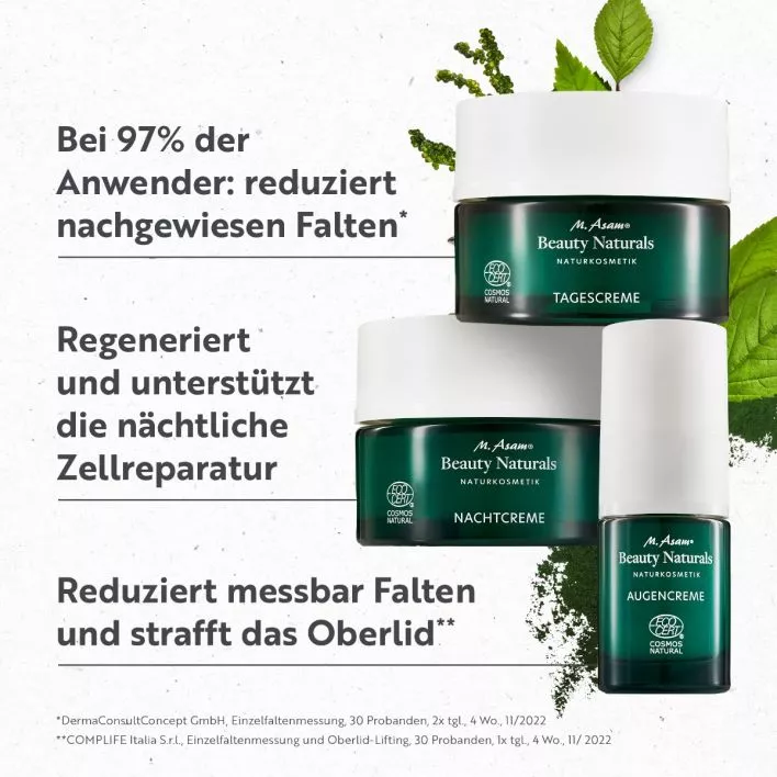 BEAUTY NATURALS Naturkosmetik regenerierende Pflegeroutine 3-teilig