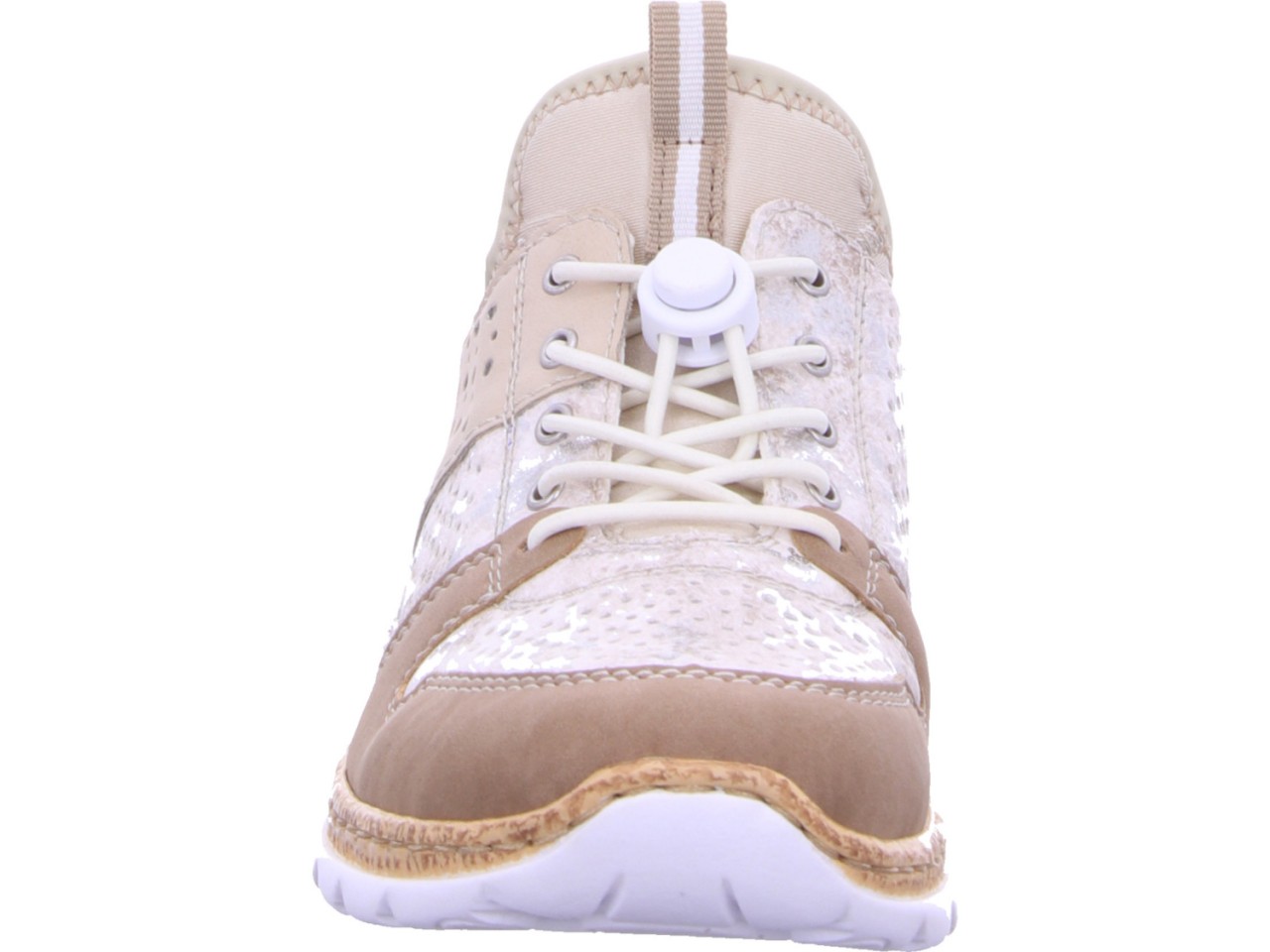 RIEKER Stiefeletten beige
