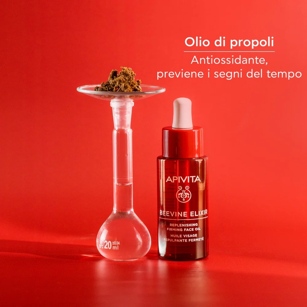 Beevine Elixir Restorative Firming Facial Oil - Pleťový olej proti vráskam, Liftingový pleťový olej