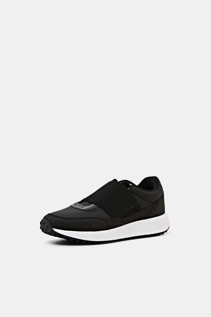 Slip-on-Sneakers in Lederoptik