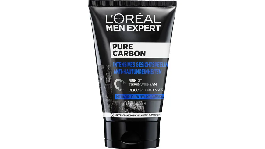 L'oréal Paris Men Pure Charcoal Daily Face Scrub 100 ml