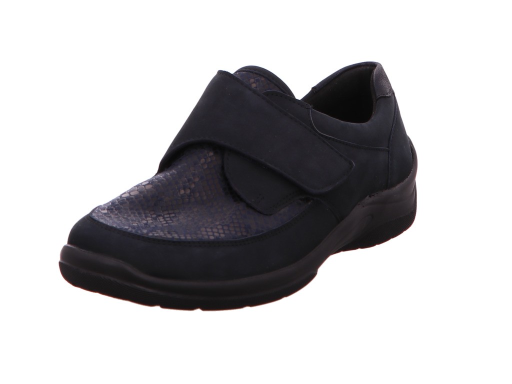 WALDLÄUFER Sportliche Slipper blau 312H31