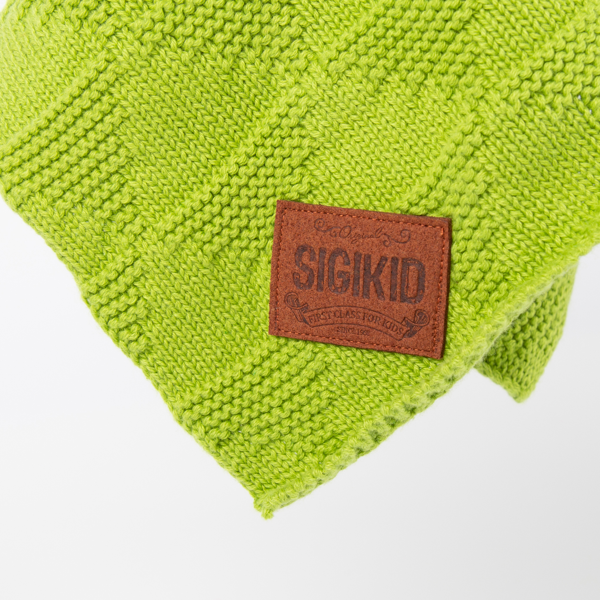 Baby Strick-Schnuffeltuch Frosch