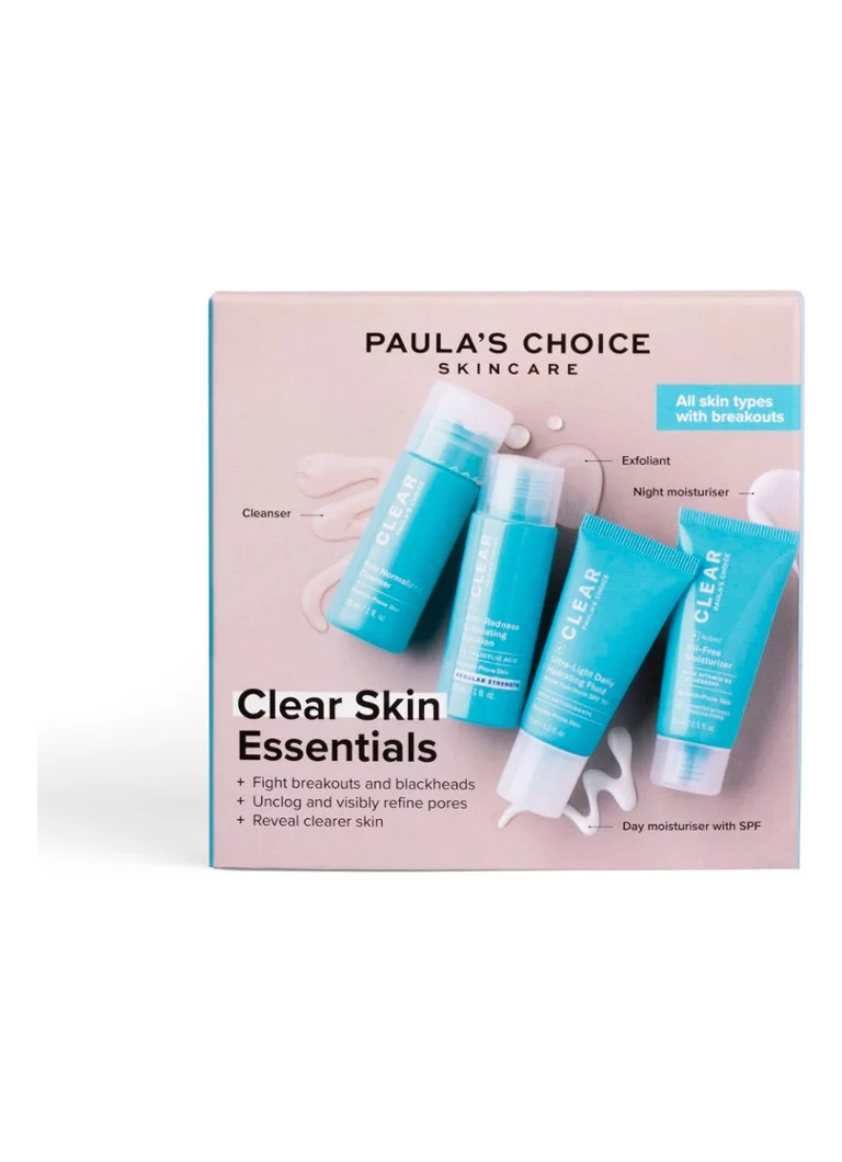 Zestaw testowy Paula's Choice Clear Regular Strength – zestaw do pielęgnacji osobistej