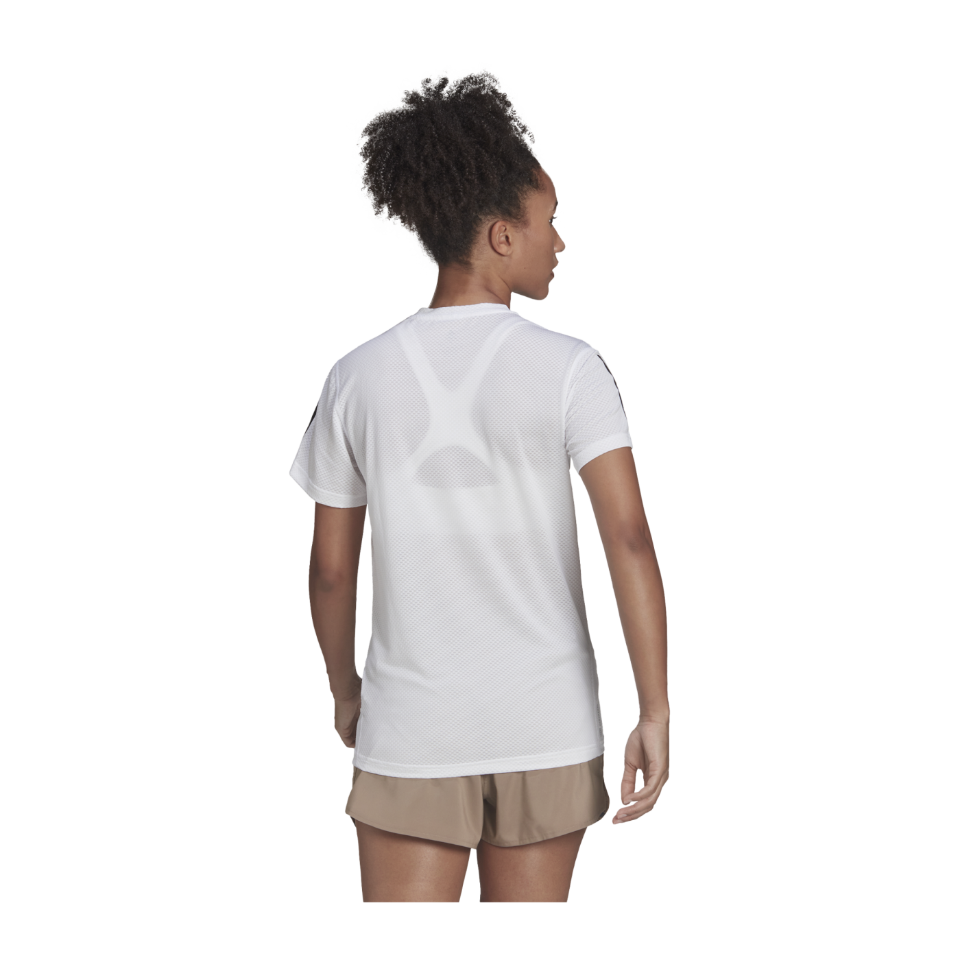 adidas Own Cooler T-Shirt Running Damen Weiss