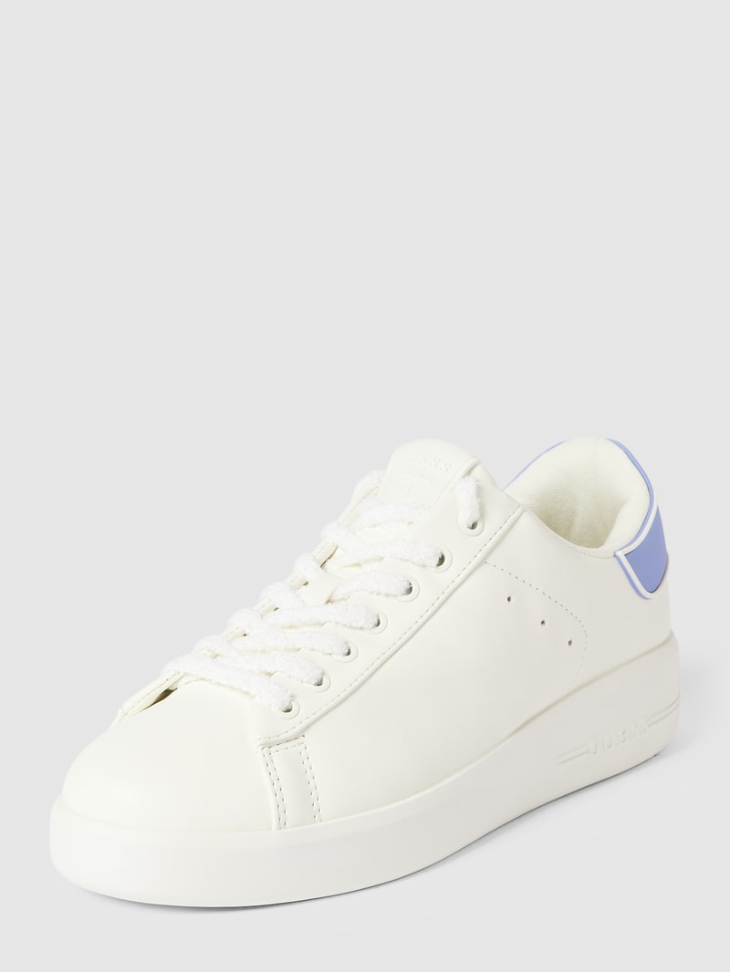 Sneaker mit Label-Details Modell 'ROCKIES' in weiß