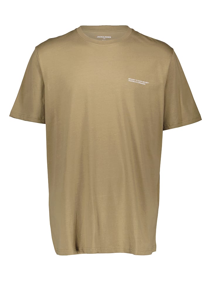JACK & JONES PLUS Shirt in Beige günstig kaufen