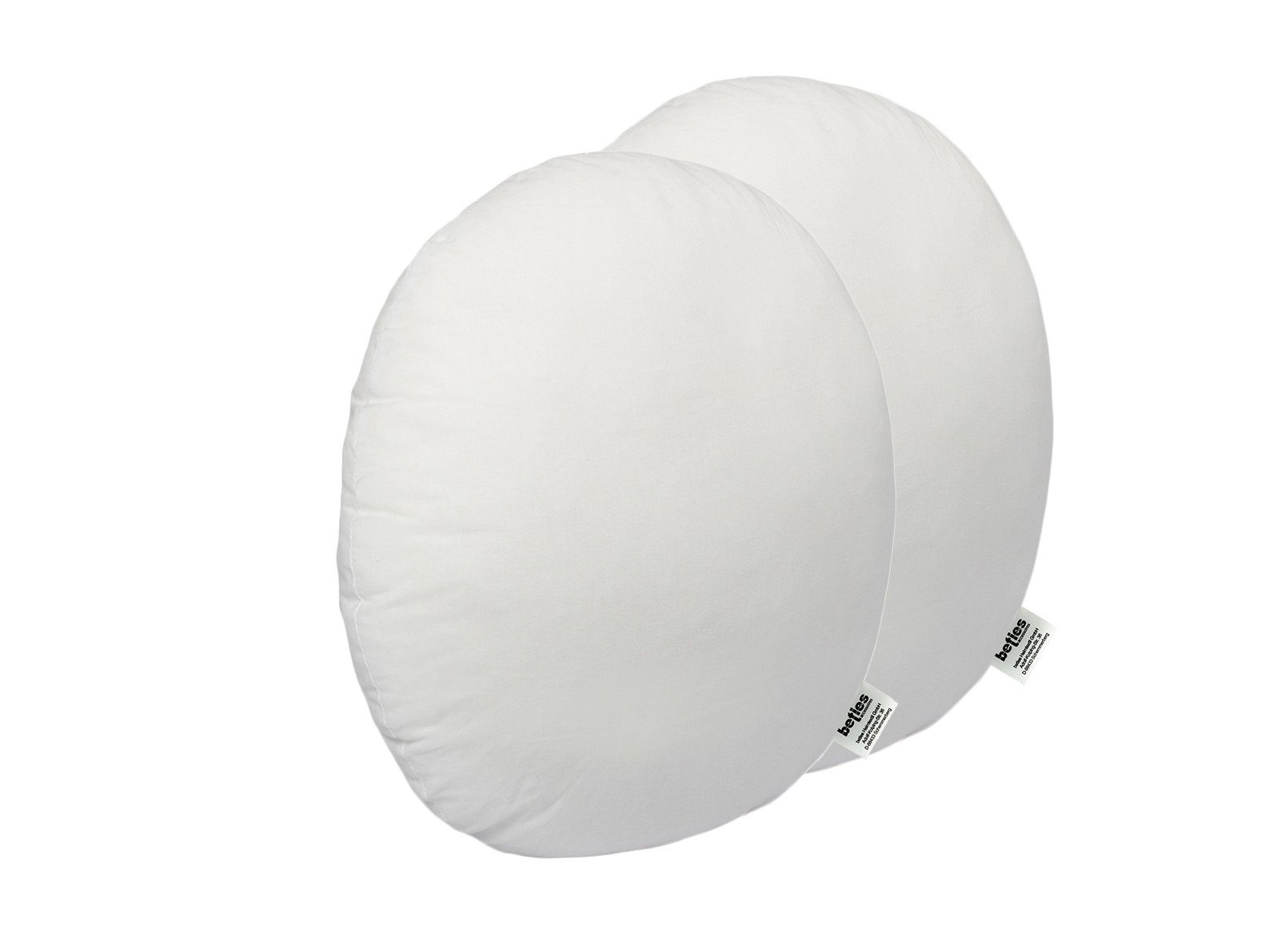 beties Sofakissen PublikFree, (2 St), Sitzkissen rund 2er-Set ca. 40 cm Kissenfüllung
