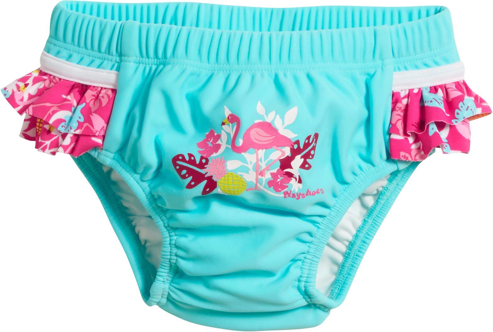 Playshoes Badehose UV-Schutz Windelhose Flamingo