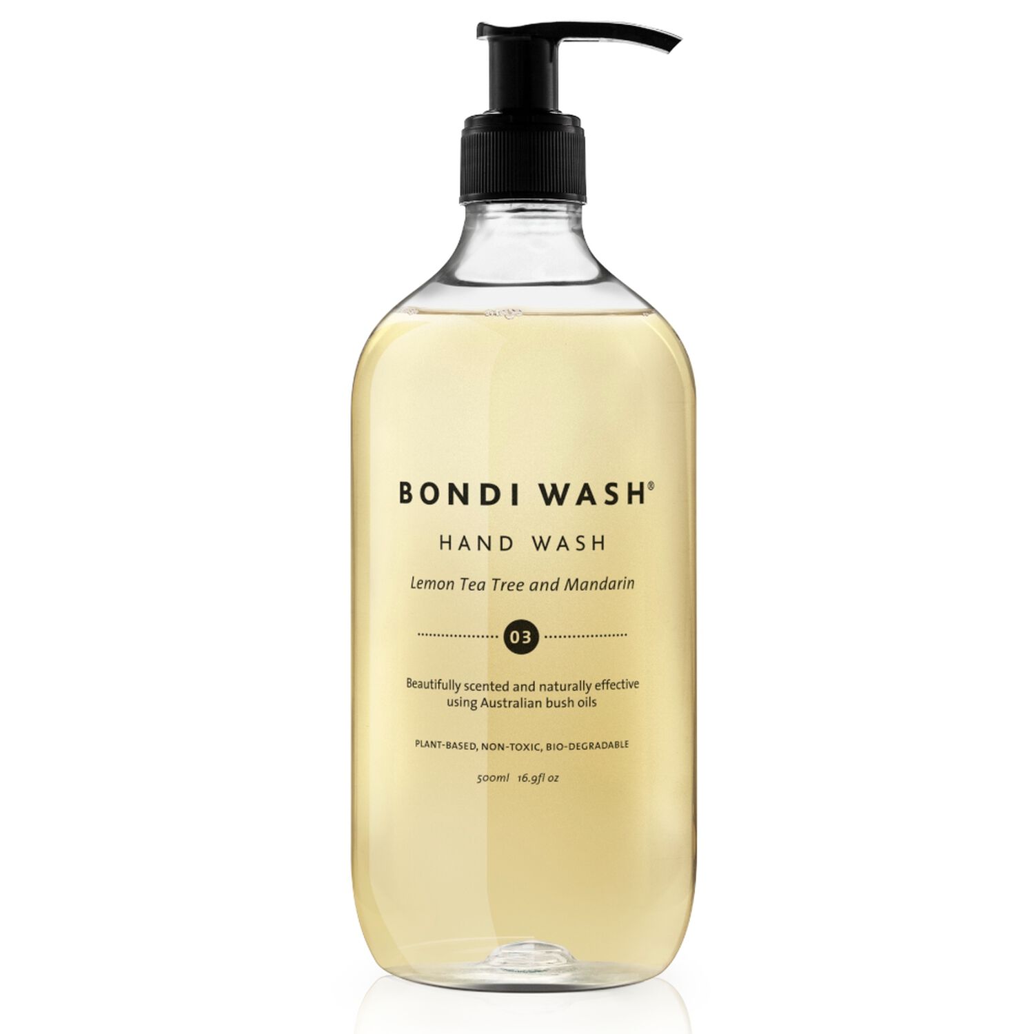 Bondi Wash Savon Liquide pour les Mains Arbre à Thé Citronné & Mandarine 500 ml