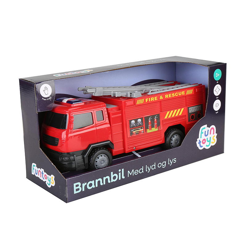 FunToys Brannbil m/lyd og lys