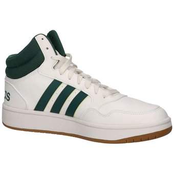 adidas Hoops 3.0 Mid Sneaker in weiß