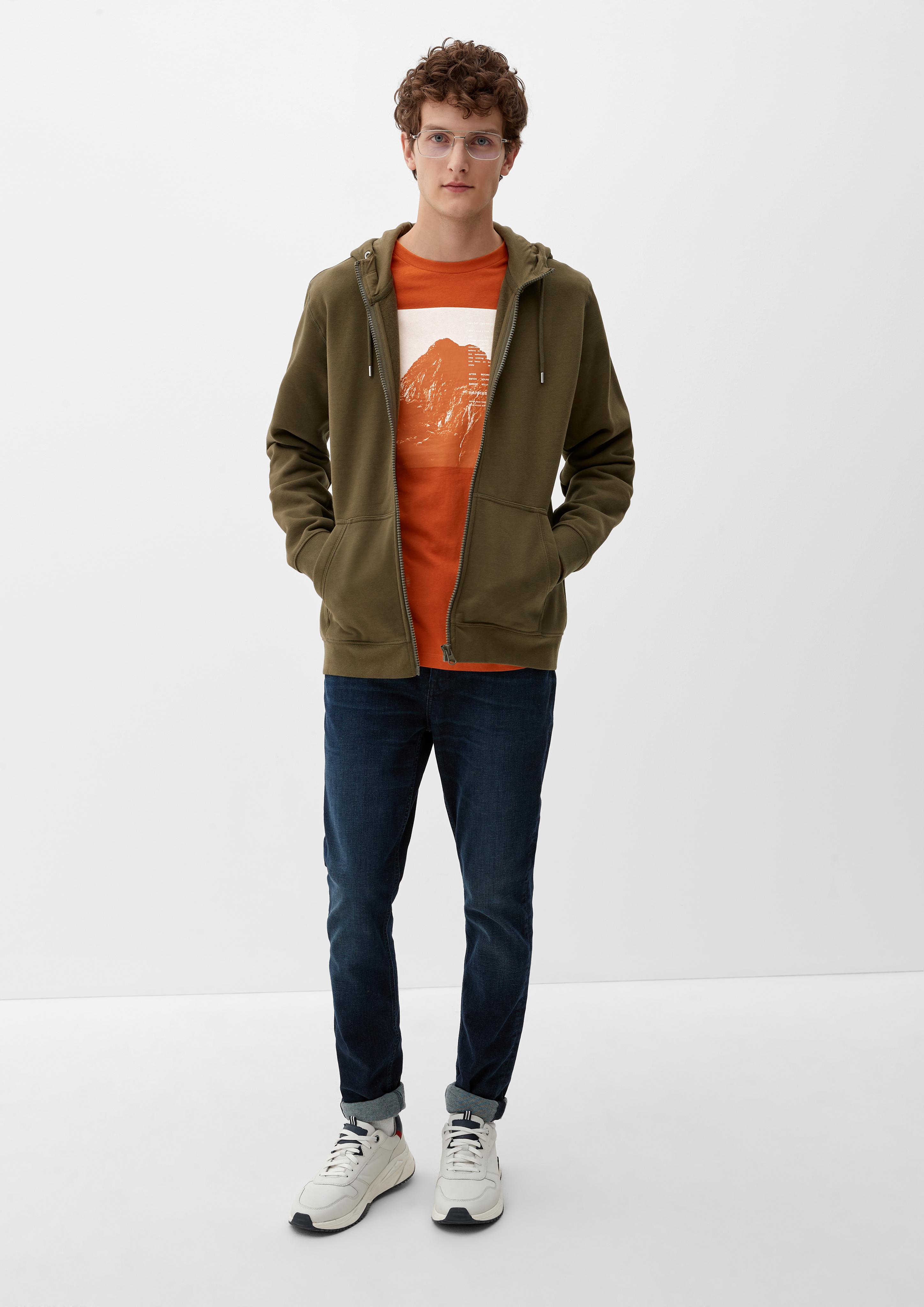 T-Shirt aus Baumwoll-Viskose-Mix  2119129-28D1