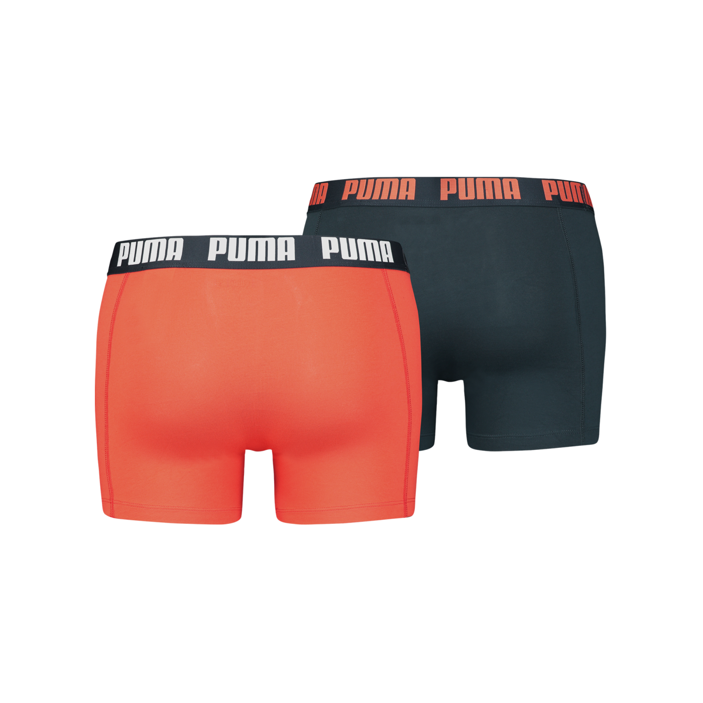 PUMA Basic Boxer 2er Pack Rot Blau F054