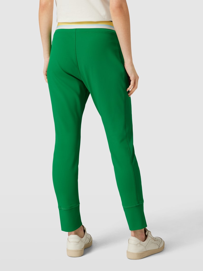 Sweatpants mit Teilungsnähten Modell 'FUTURE 4.0' in grün