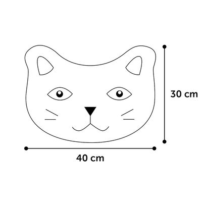 Flamingo Vorleger für Katzentoiletten Pancho