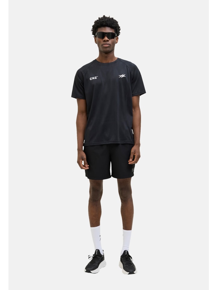 Jack & Jones Shorts 'CNZ' in schwarz günstig kaufen