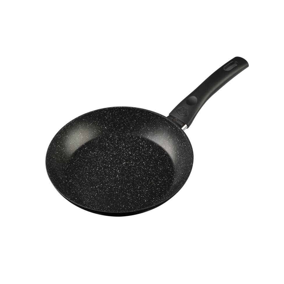 Bratpfanne 24 cm, Aluminium, Schwarz
