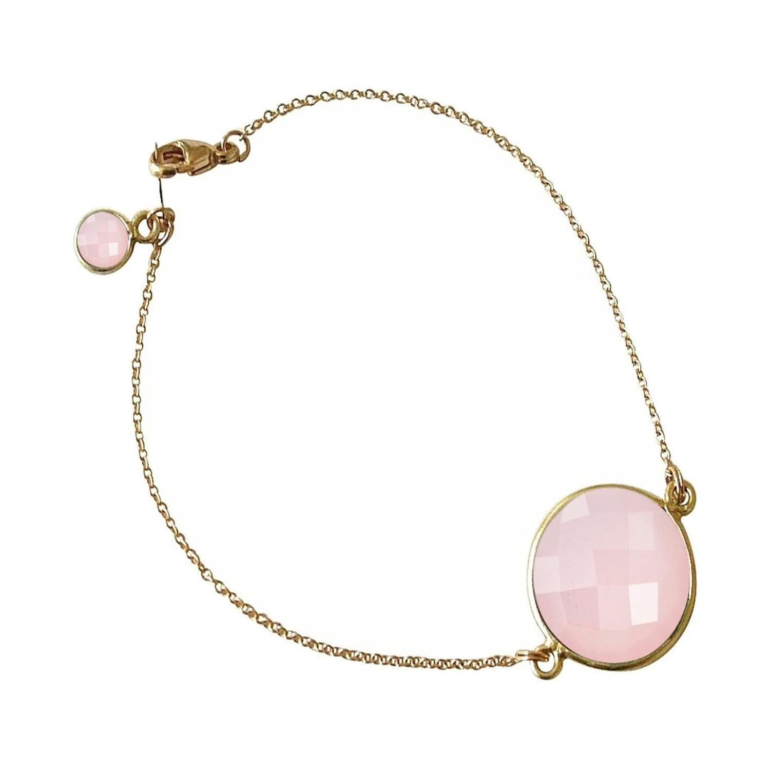 Armband 'Rosenquarz'
