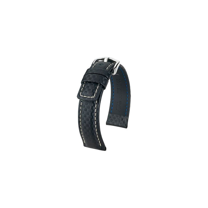 Hirsch Lederband Carbon