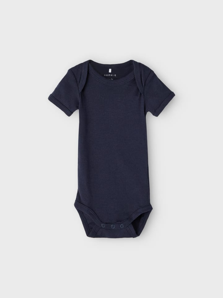 name it Jungen Baby-Bodys im 3er-Pack Auto Motiv in Blau günstig kaufen