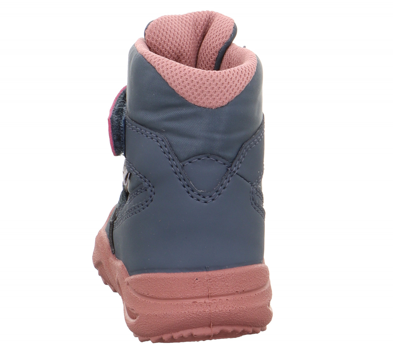 GLACIER - Blau/Rosa Boots mit Klettverschluss
