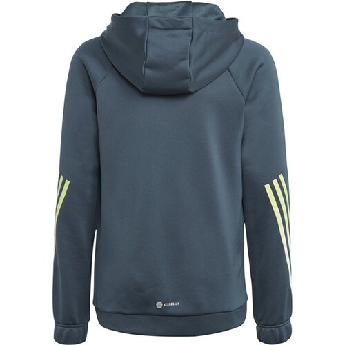 KINDER KAPUZENSWEAT TRAIN ICONS AEROREADY 3-STREIFEN