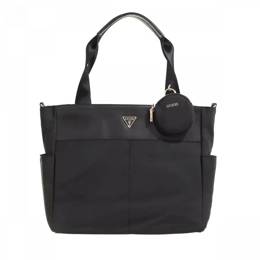 Guess - Guess Handle Bags Textil Black - schwarz