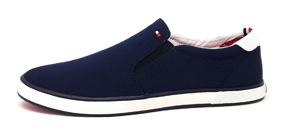 Tommy Hilfiger Iconic Slip On Sneaker FM0FM00597/403 Blau 403 midnight