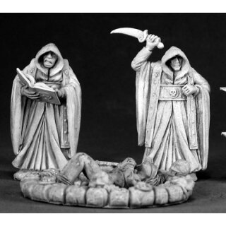 Townsfolk Cultists and Victim (REA03312)
