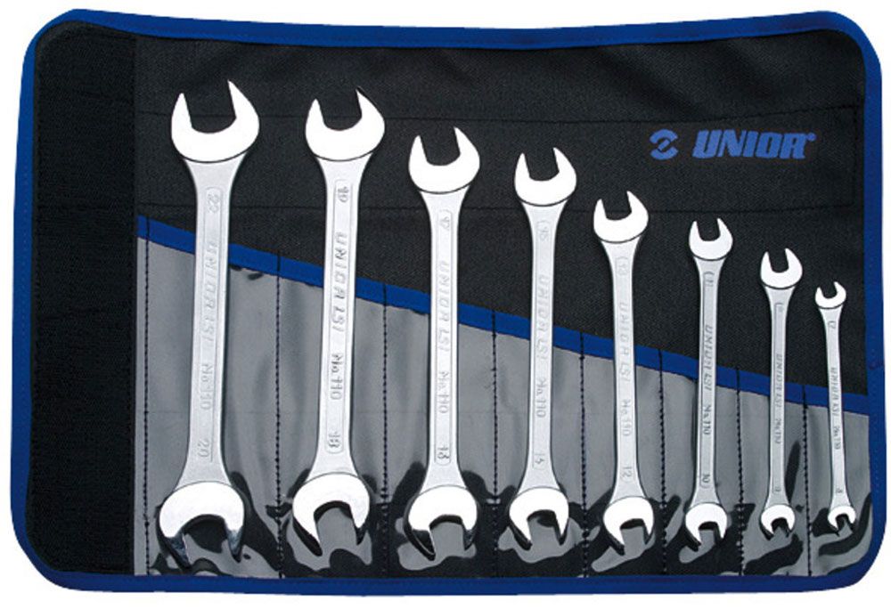 Unior Tools Doppelgabelschlüssel-Set 110/1CT in Rolltasche 6-22mm kaufen | Bike-Discount