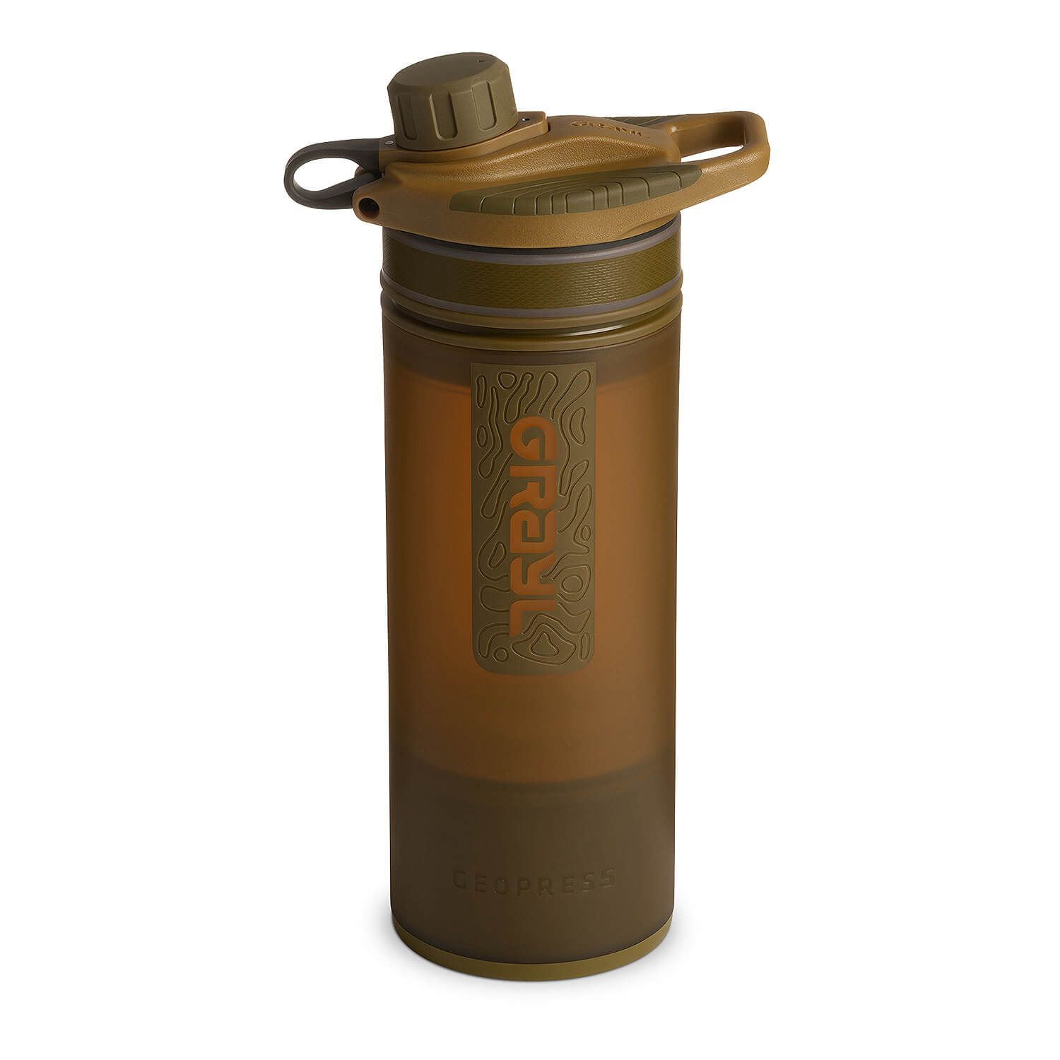 GeoPress Wasserfilter Trinkflasche