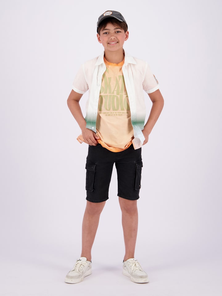 Vingino Jeans-Shorts in Schwarz günstig kaufen