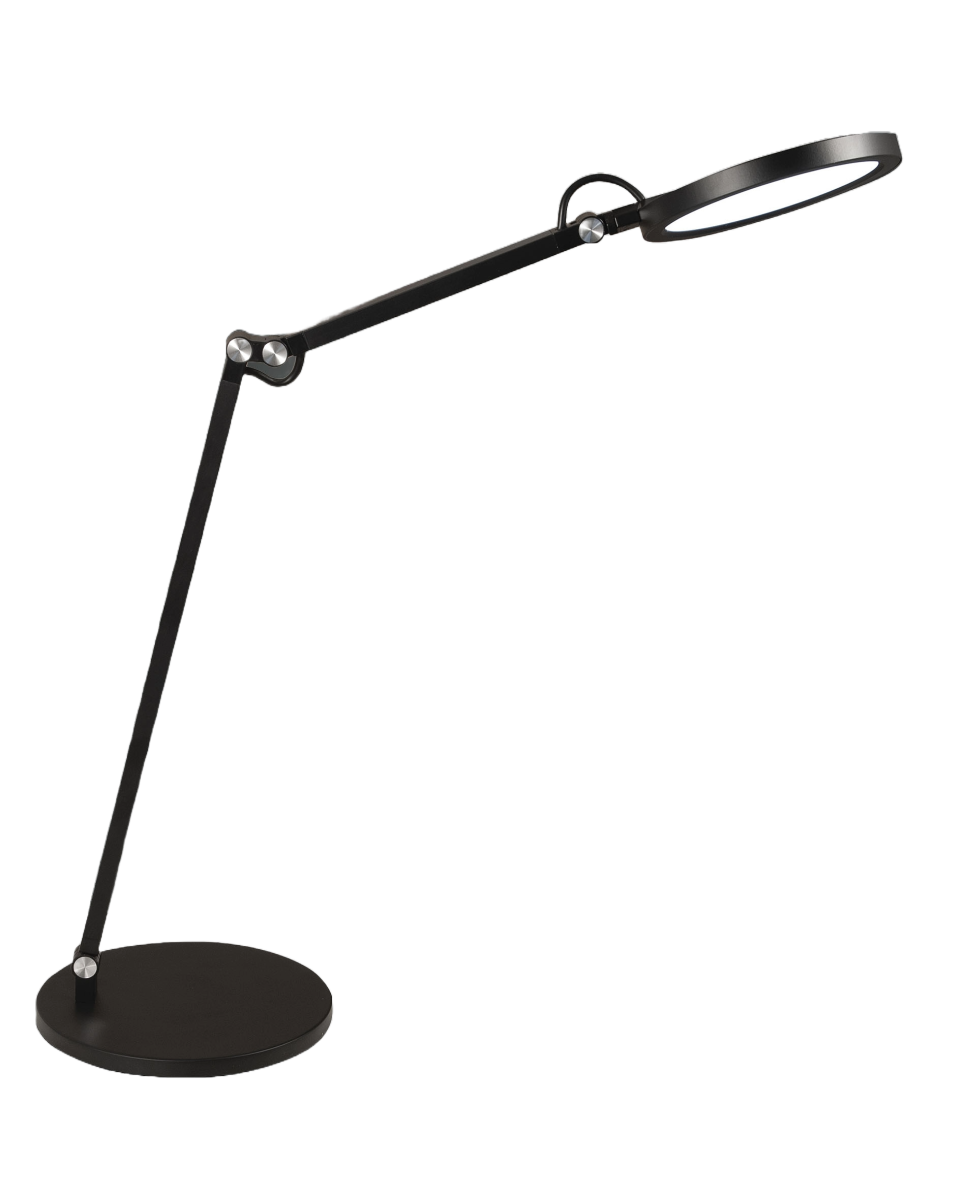 LED 1-flg Tischleuchte Regina Schwarz