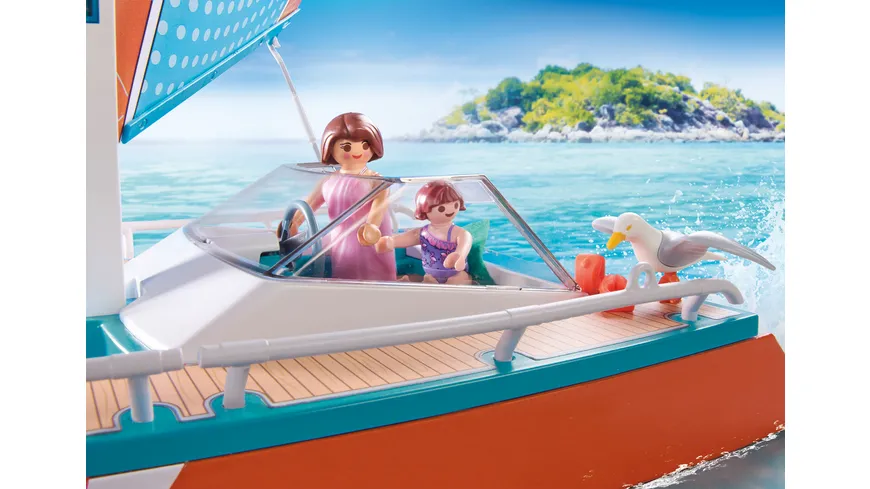 PLAYMOBIL 71043 - Family Fun - Katamaran